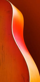 Abstract guitar curves