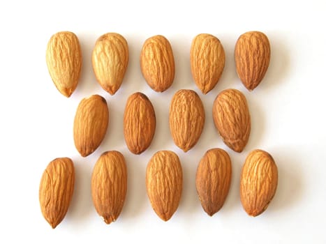 Almond nuts.