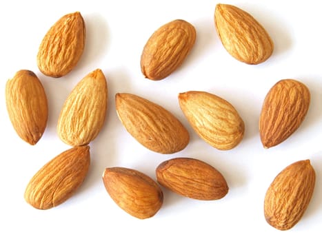 Almond nuts.