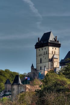 Karlstejn - Gothic castle founded 1348 Charles IV