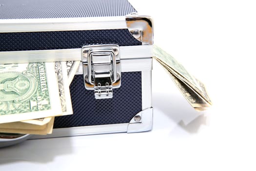 detail case with money
