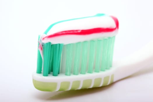 toothbrush and paste