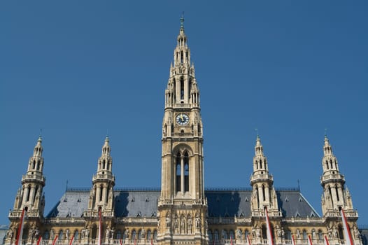 The City Hall of Vienna