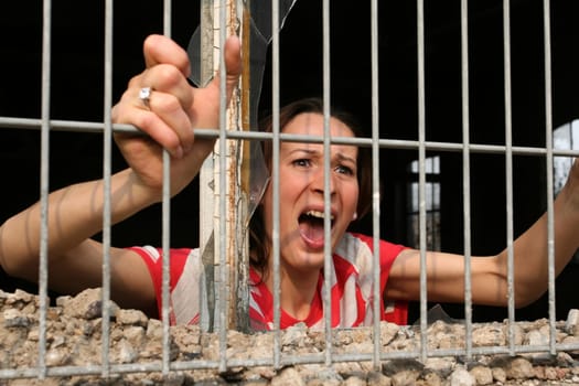 Behind bars