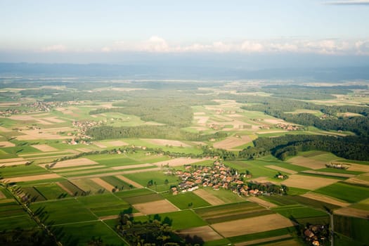 Agriculture from a bird's eye view
