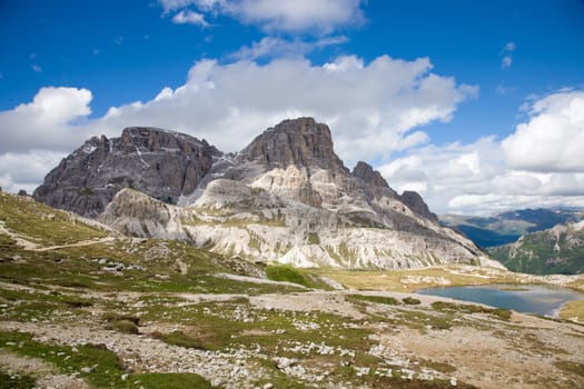 Mountain scene Dolomites