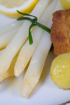Asparagus and potatoes