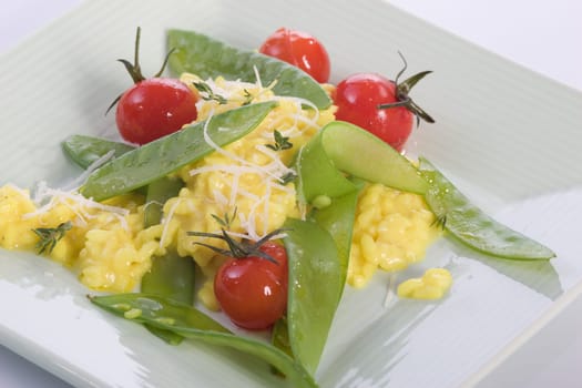 Saffron risotto