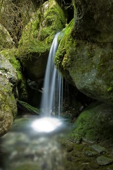 Small waterfall