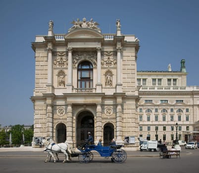 Fiakar at Vienna's Burgtheater