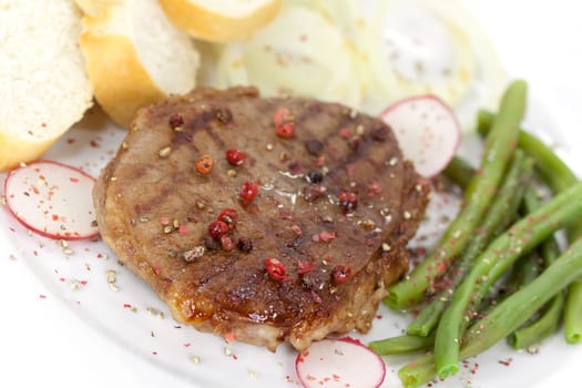 Rump steak roast beef