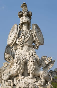 Lion statue in Vienna