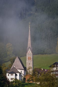 Church in Gosau, Austria