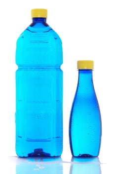 Two bottles of mineral water