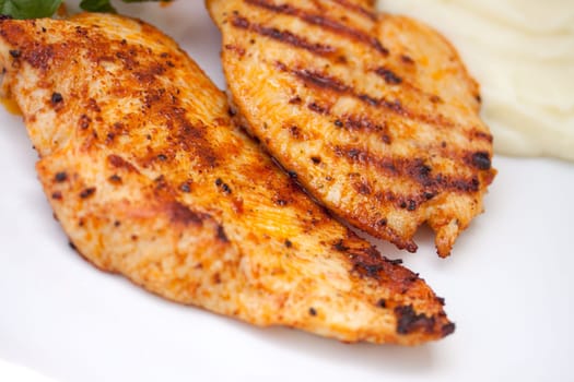 Grilled turkey breast