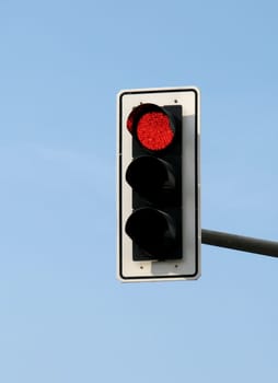 red traffic light