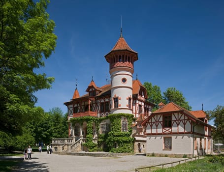 Castle in Herrsching in Bavaria