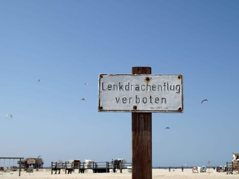 Kite flying prohibited