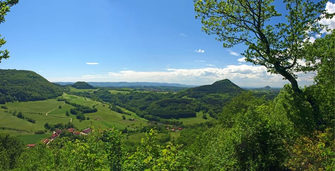 Panorama Swabian Alb