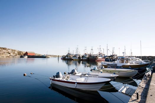 Fishing Boats at Dock