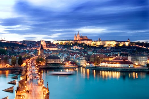 Prague Castle Cityscape
