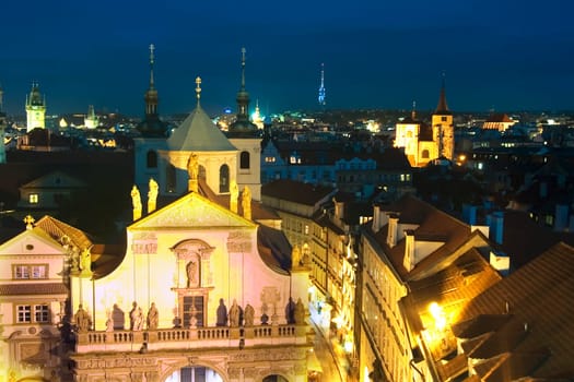 Night Cityscape - Prague