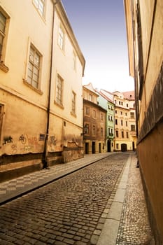 Quaint Street Prague