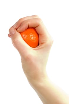 Orange in Hand