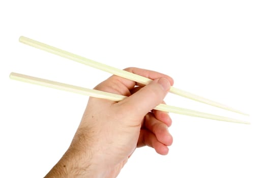 Hand with Chopsticks