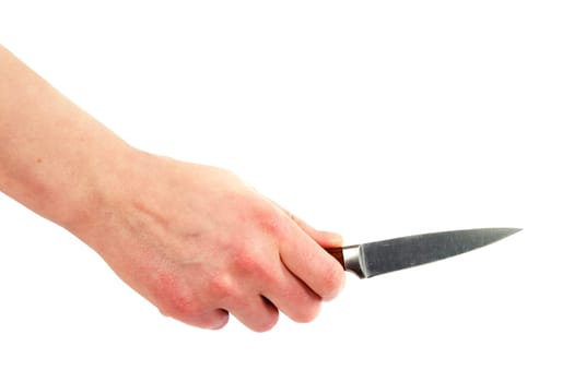 Pearing Knife in Hand
