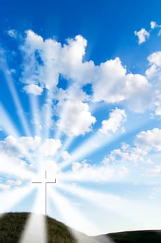 Glowing Cross