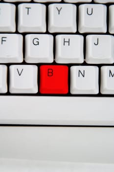 Computer Keyboard Leter B