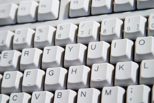 White Desktop Computer Keyboard