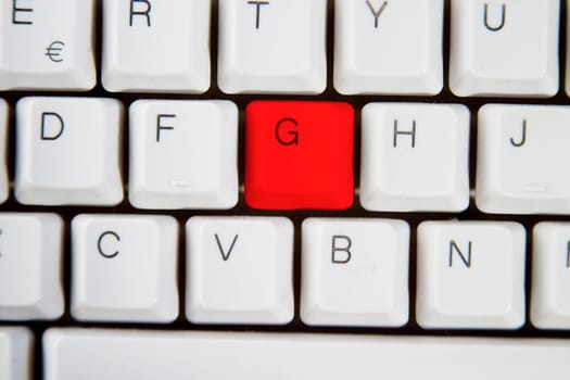 Computer Keyboard Letter G