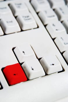 Arrow Keys Left Red