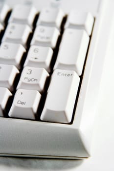 Desktop Keypad Enter Red