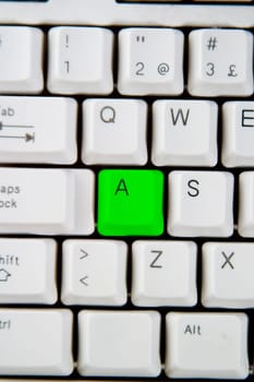 Keyboard Letter A