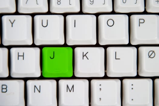Computer Keyboard Letter J