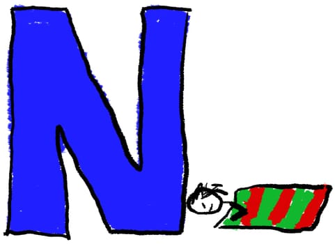 Letter N
