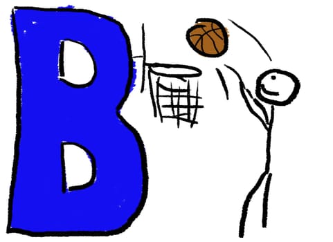 Letter B