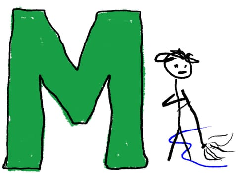 Letter M
