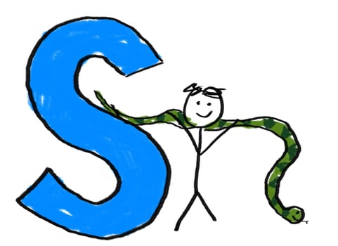 Letter S