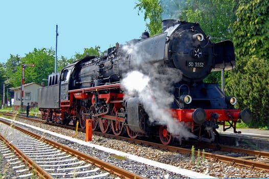 Steam locomotive