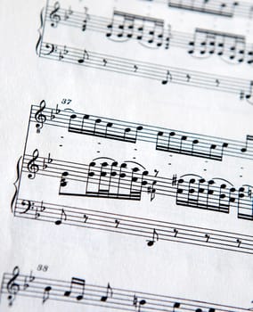 Note Texture Background