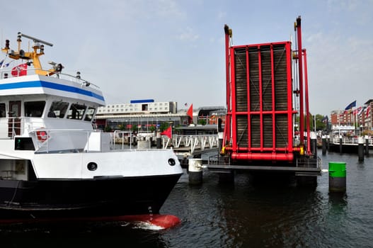 Harbourbridge in Kiel Germany