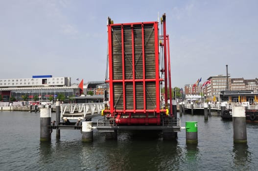 Harbourbridge in Kiel Germany