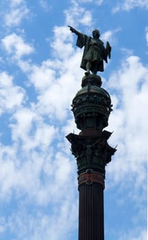 Columbus Column in Barcelona