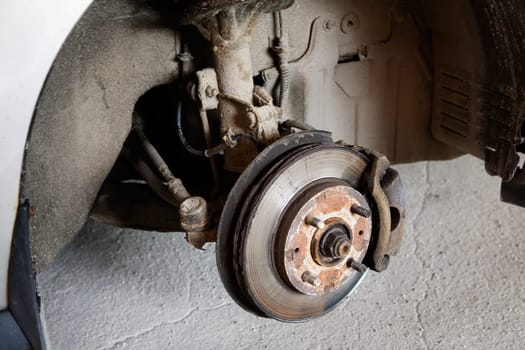 Disk Break Detail