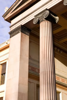 Greek Ionic Column