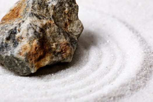 Zen Rock Garden Detail